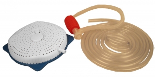 Zum Absaugen von Abdeckungen