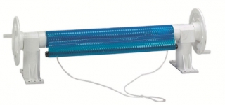 Aufrollung Luftpolsterfolie