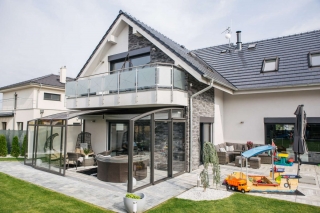 Terassen-Schiebeüberdachung