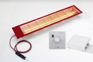 Infrarotstrahler-Set mit Steuerung